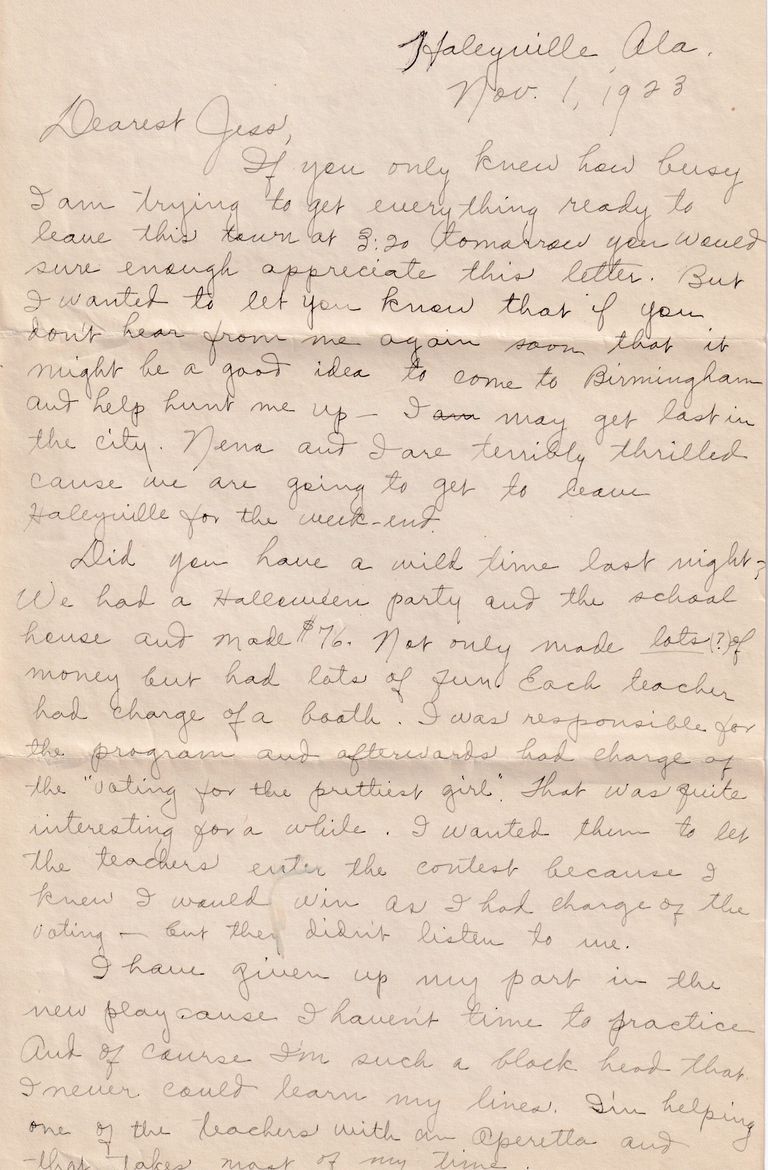 12 - 11.1.23 Departure and Festivities – Haleyville Letter - Image 2