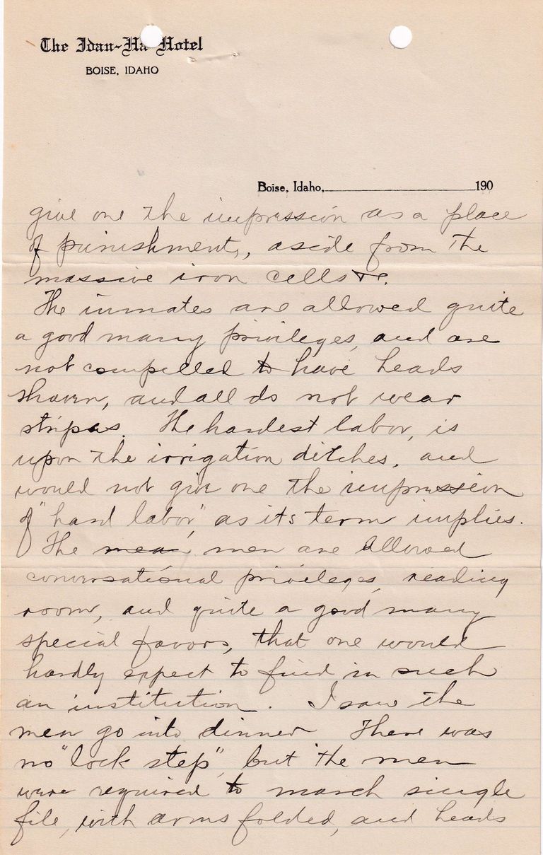 1908.5.28 - The Idan-Ho Hotel, Idaho - Image 3