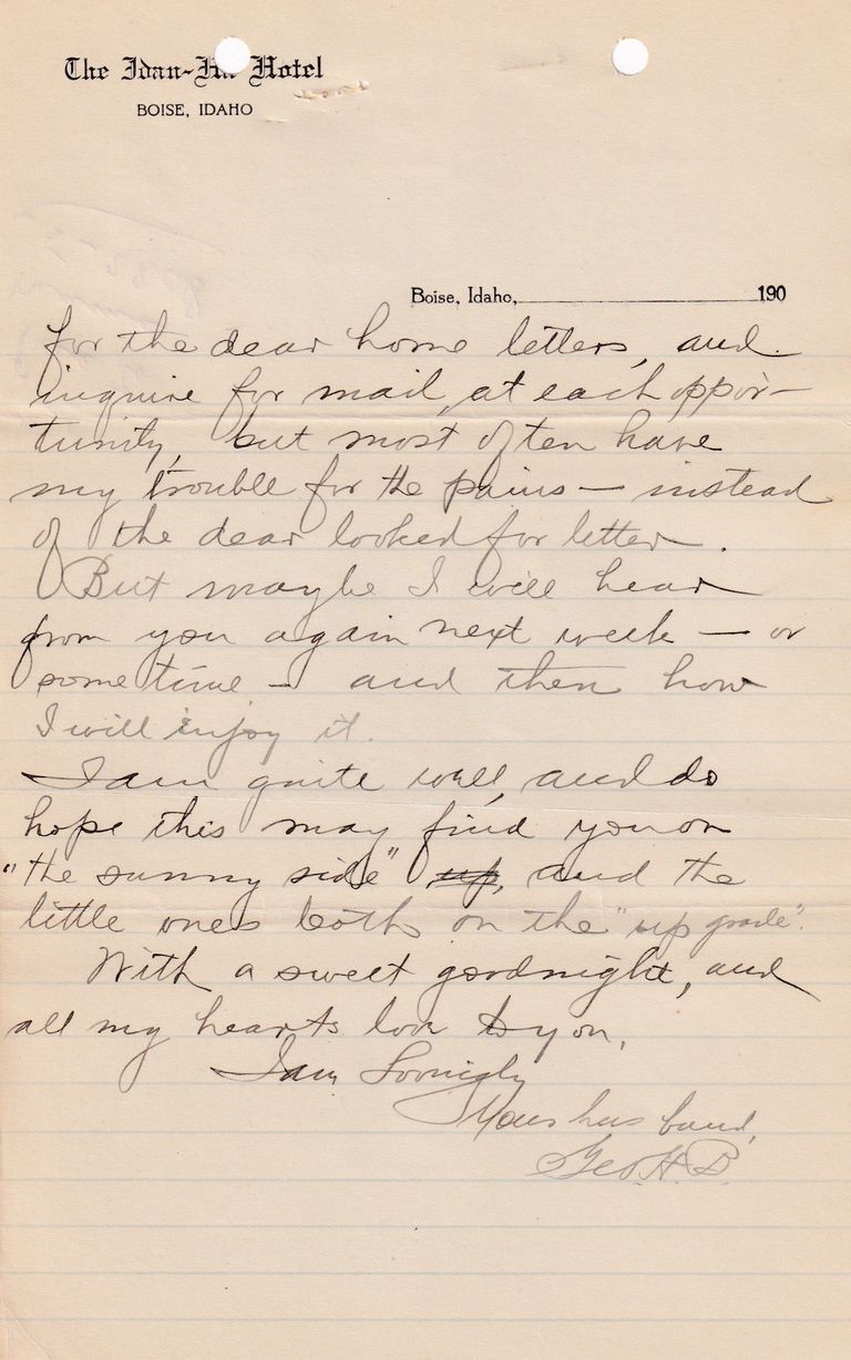 1908.5.28 - The Idan-Ho Hotel, Idaho - Image 6