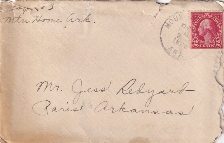 28 - 10.12.25 – Correspondence from “Doodle” to Mr. Jesse Redyard (Paris, Arkansas)