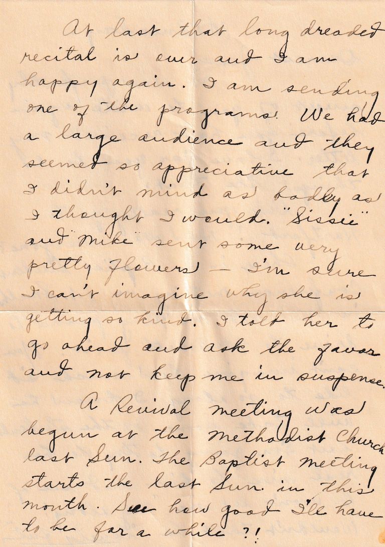 28 - 10.12.25 – Correspondence from “Doodle” to Mr. Jesse Redyard (Paris, Arkansas) - Image 4