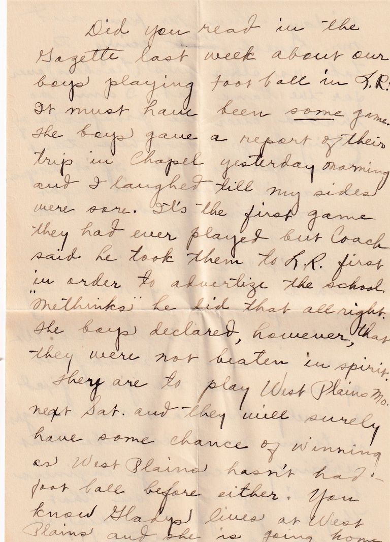 28 - 10.12.25 – Correspondence from “Doodle” to Mr. Jesse Redyard (Paris, Arkansas) - Image 5