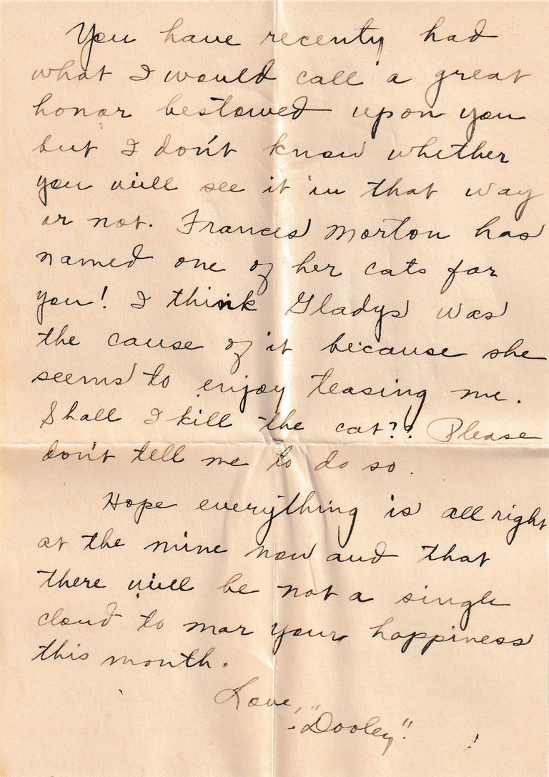 28 - 10.12.25 – Correspondence from “Doodle” to Mr. Jesse Redyard (Paris, Arkansas) - Image 7