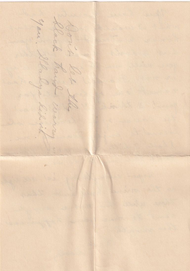 28 - 10.12.25 – Correspondence from “Doodle” to Mr. Jesse Redyard (Paris, Arkansas) - Image 8