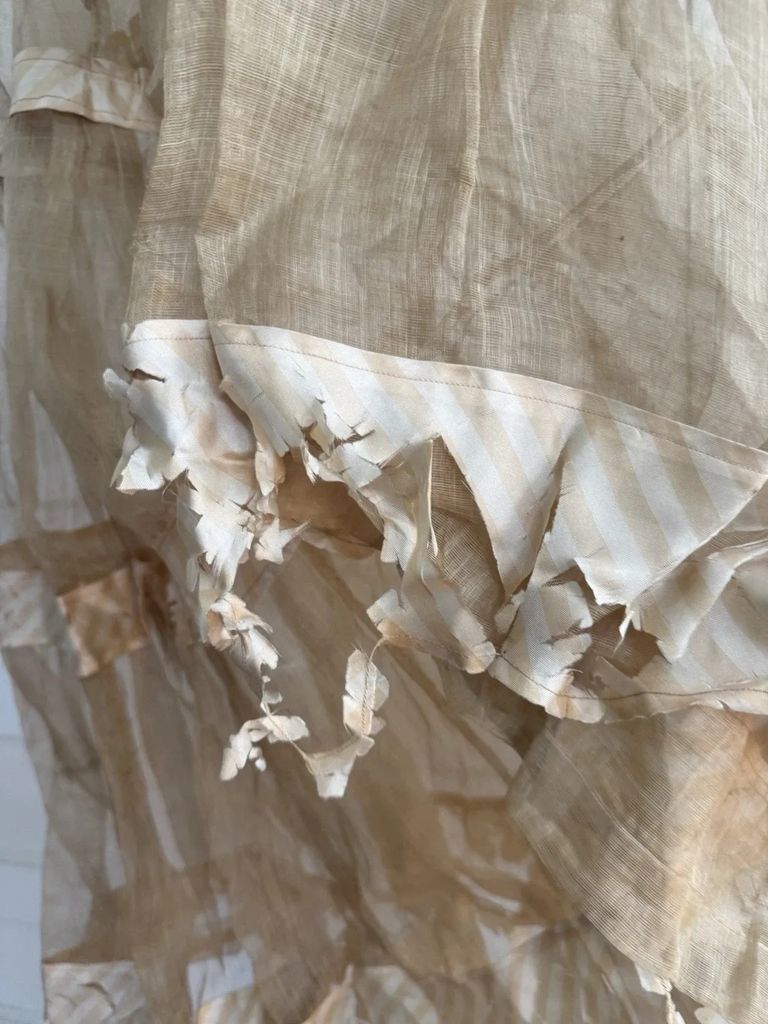 Edwardian Sheer Silk Lingerie Dress - Image 3