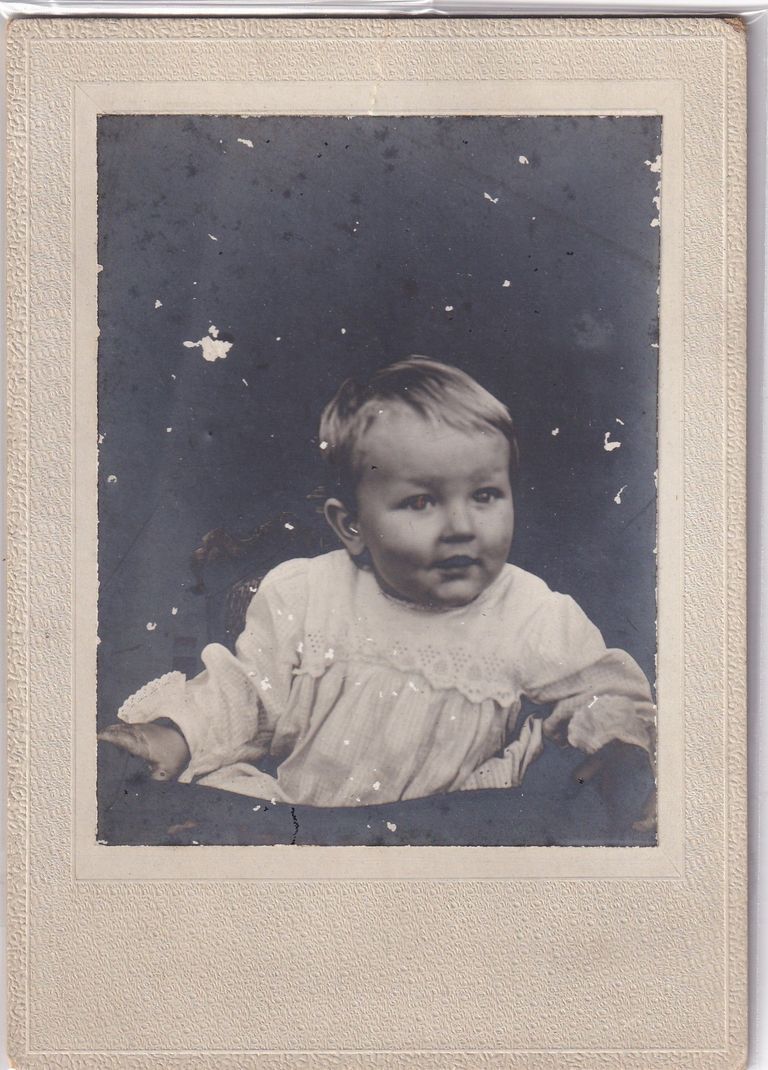 Portrait of Infant — Addressed to Keanna D. Bowen, Washington, D.C.