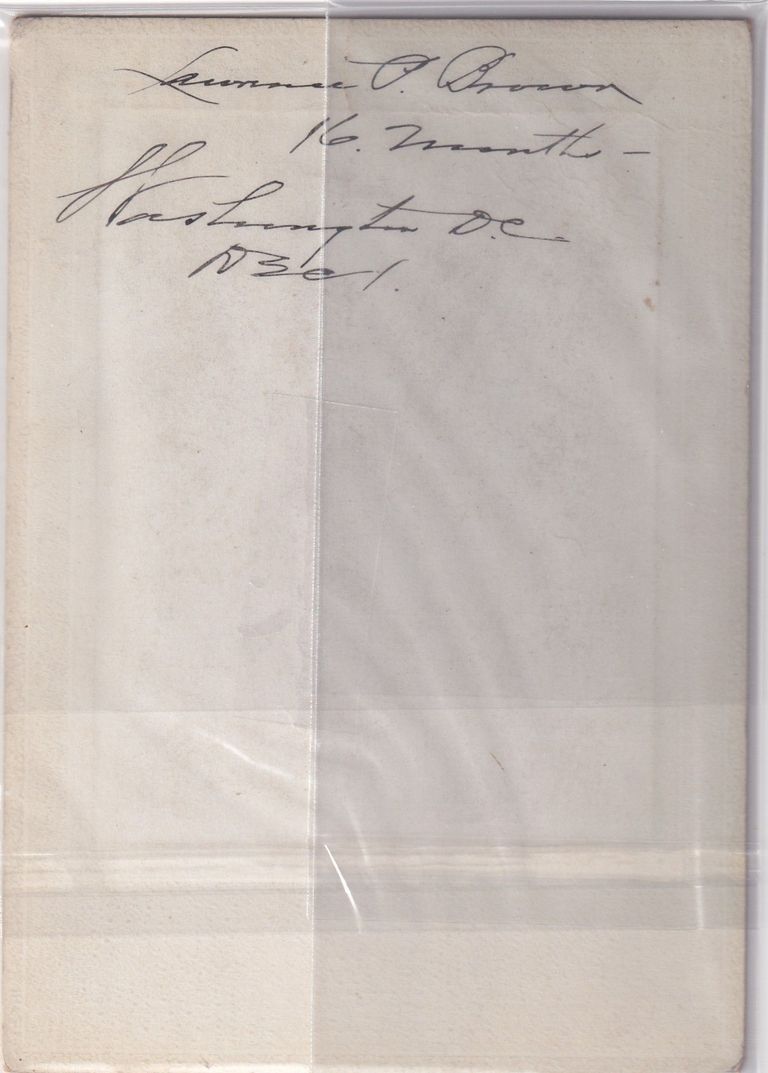 Portrait of Infant — Addressed to Keanna D. Bowen, Washington, D.C. - Image 2