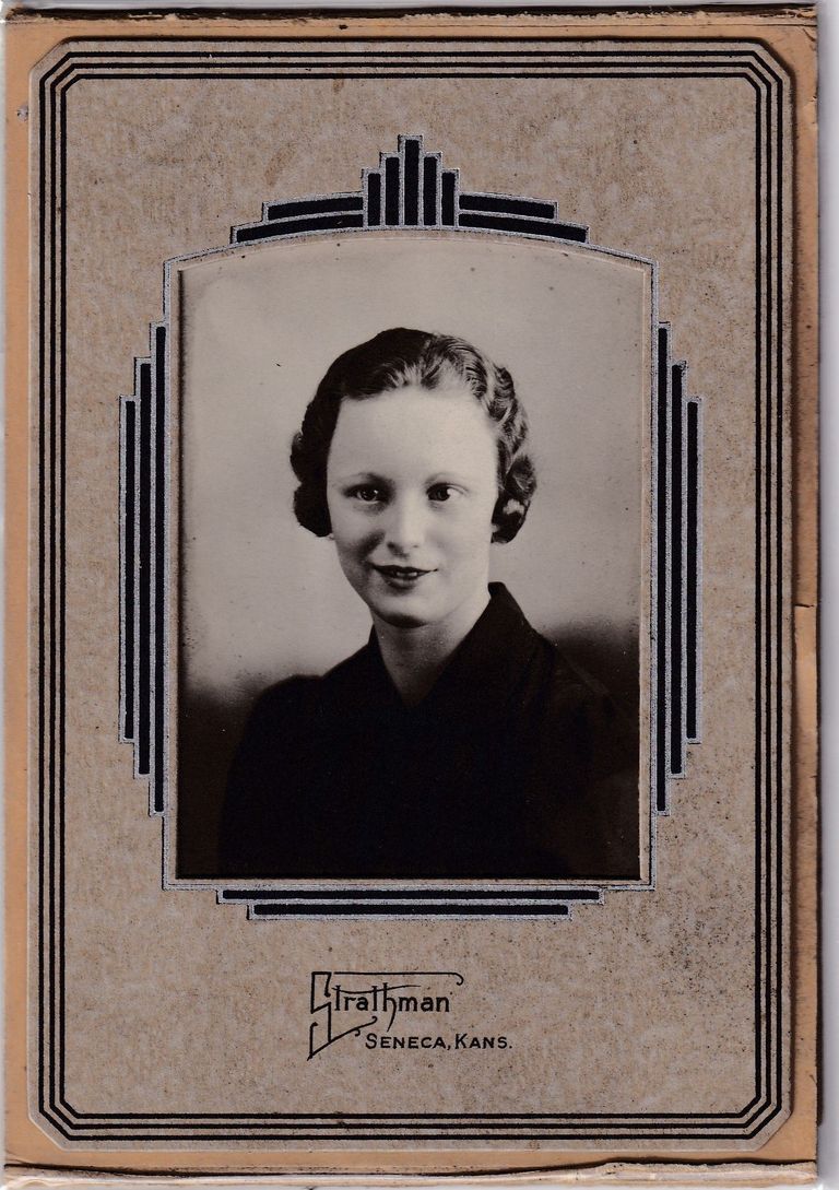 Young Woman with Finger-Waved Hair — Strathman Studio Portrait