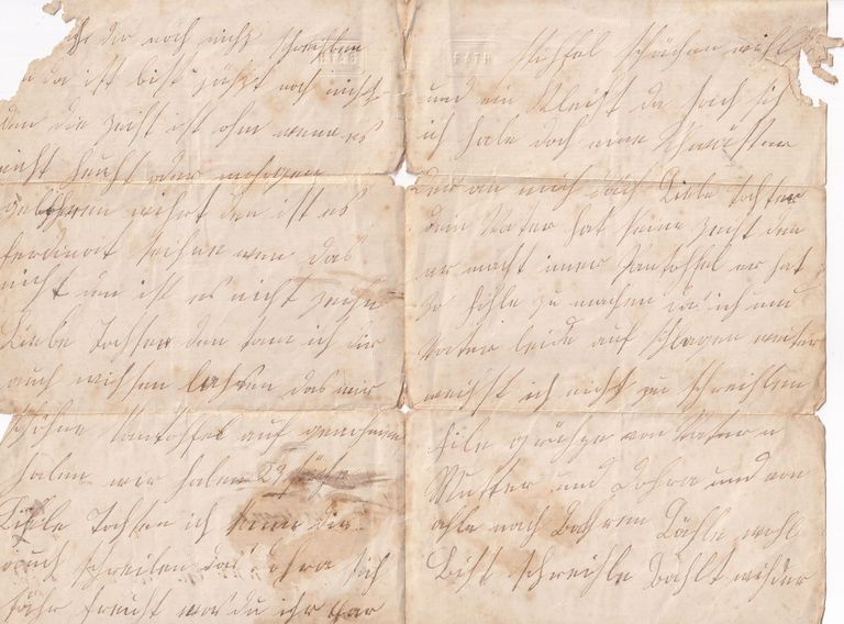 Fragmentary Family Letter to Cousins – Schleswig-Holstein Region - Image 2