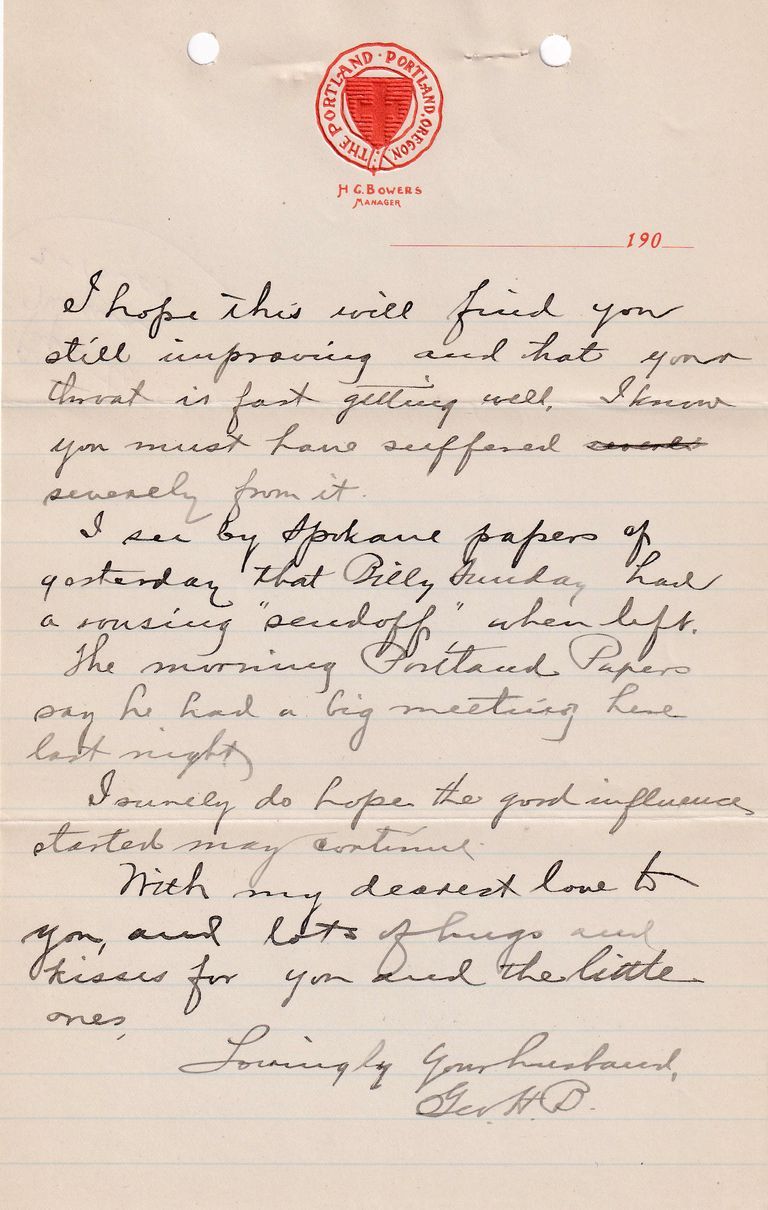 1909.2.10 – The Portland, Portland, Oregon