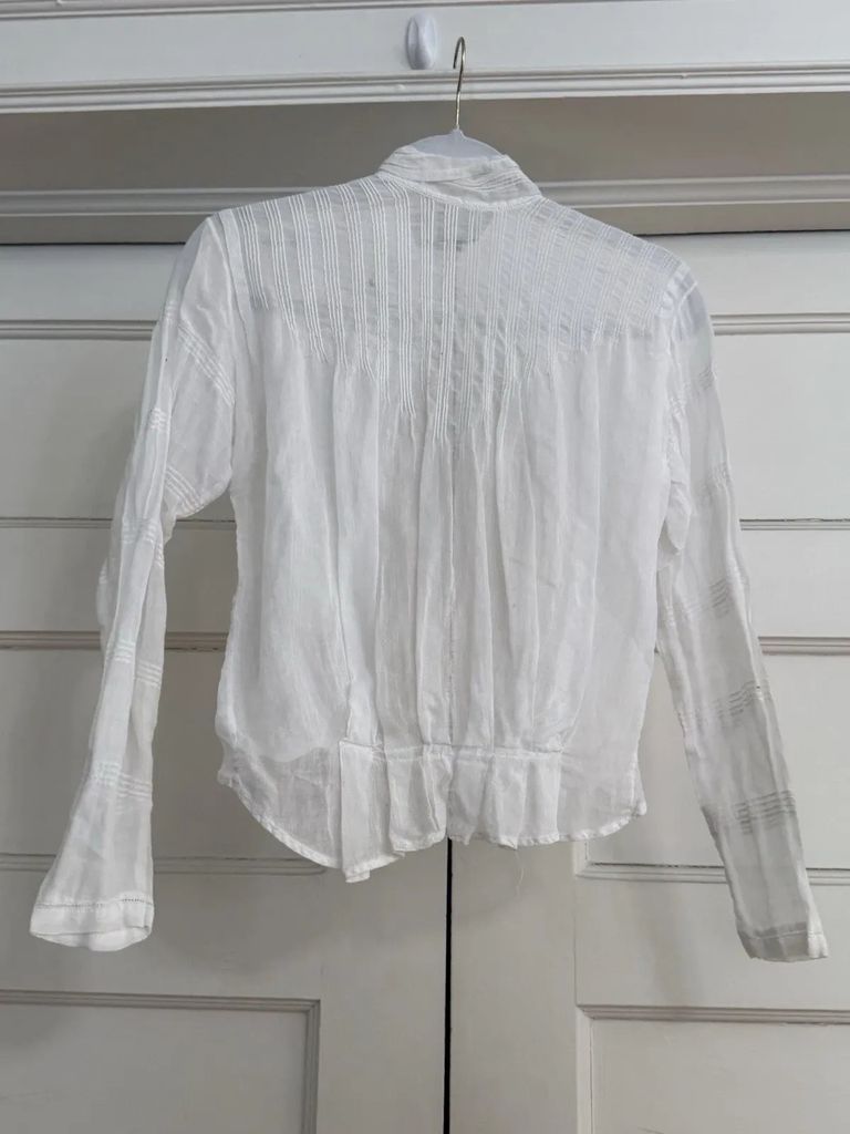 White Shirtwaist / Lingerie Blouse - Image 2