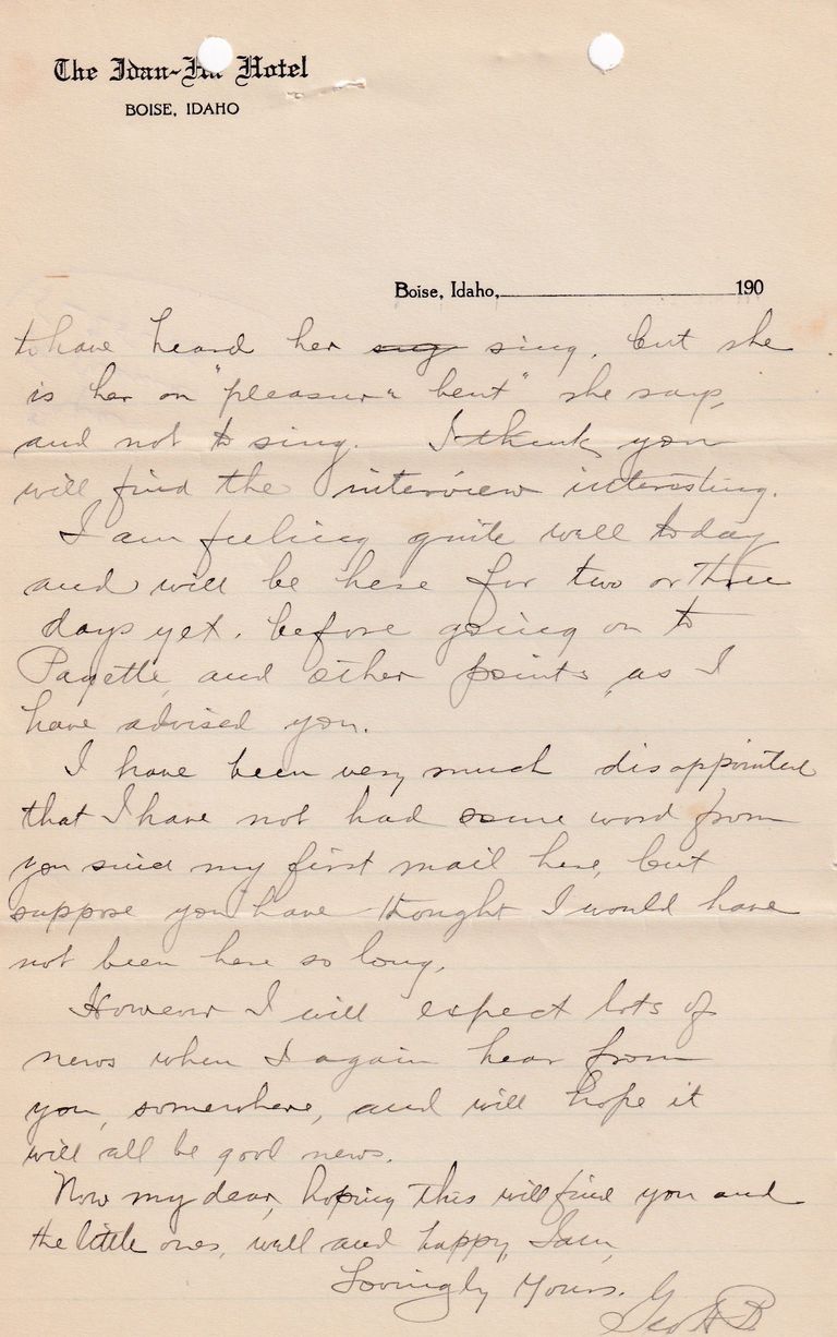 1908.5.25 - The Idan-Ho Hotel, Boise, Idaho - Image 4