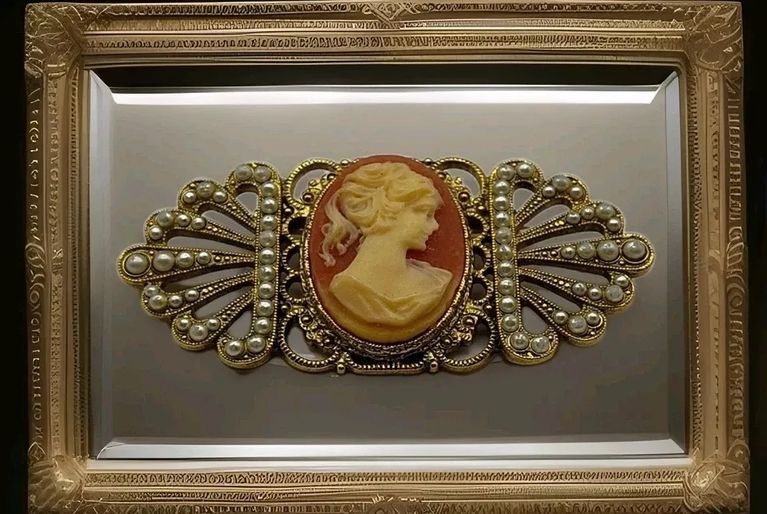 Victorian cameo brooch - Image 2