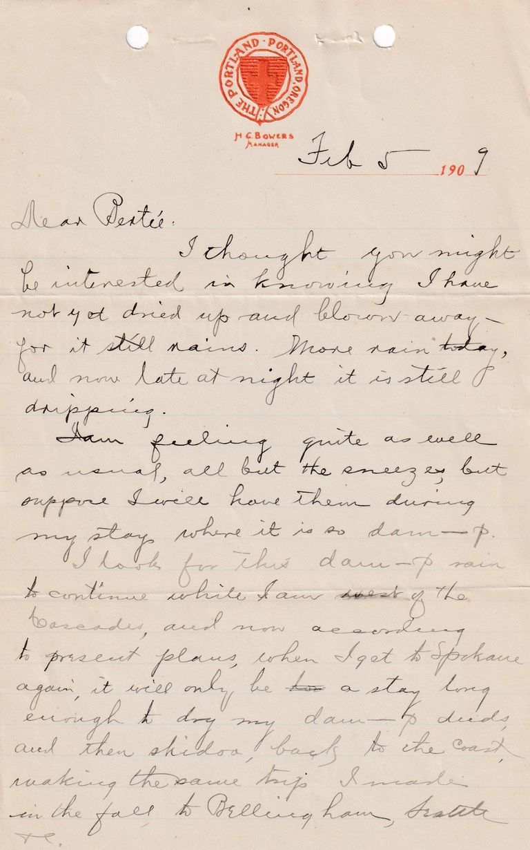 1909.2.5 - The Portland, Portland, Oregon