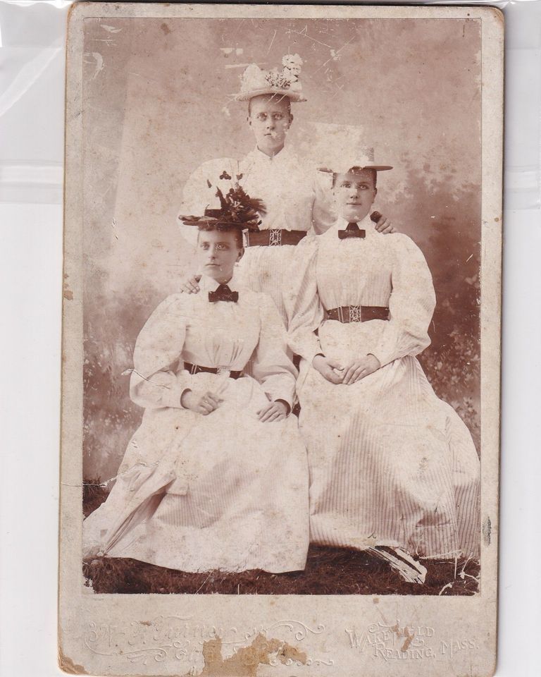 Three Women Studio Portrait
