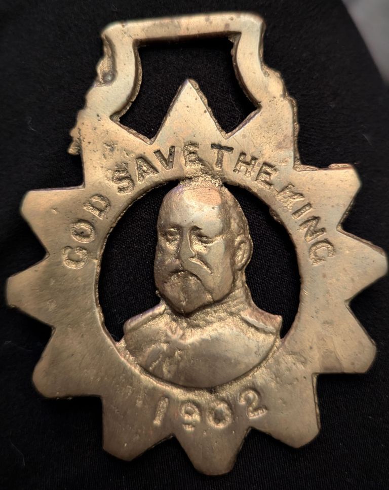 Coronation of King Edward VII Badge