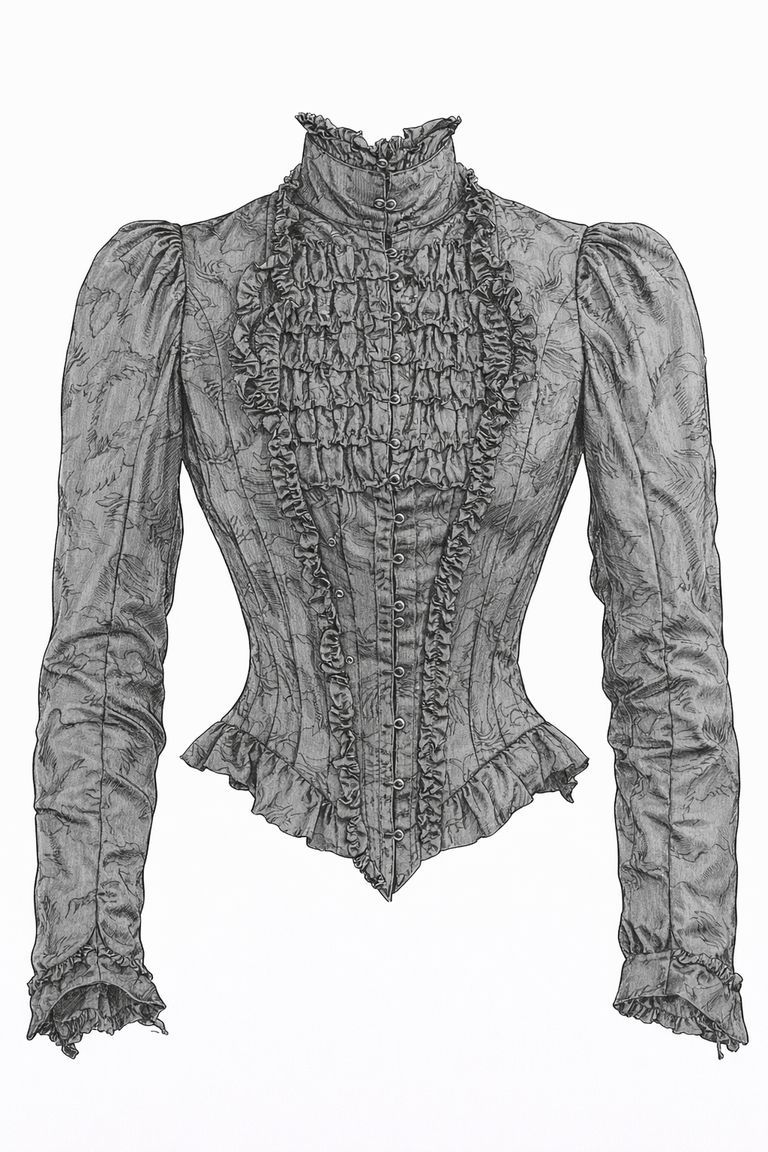 Woman’s Bodice / Corset-Bodice Hybrid - Image 10