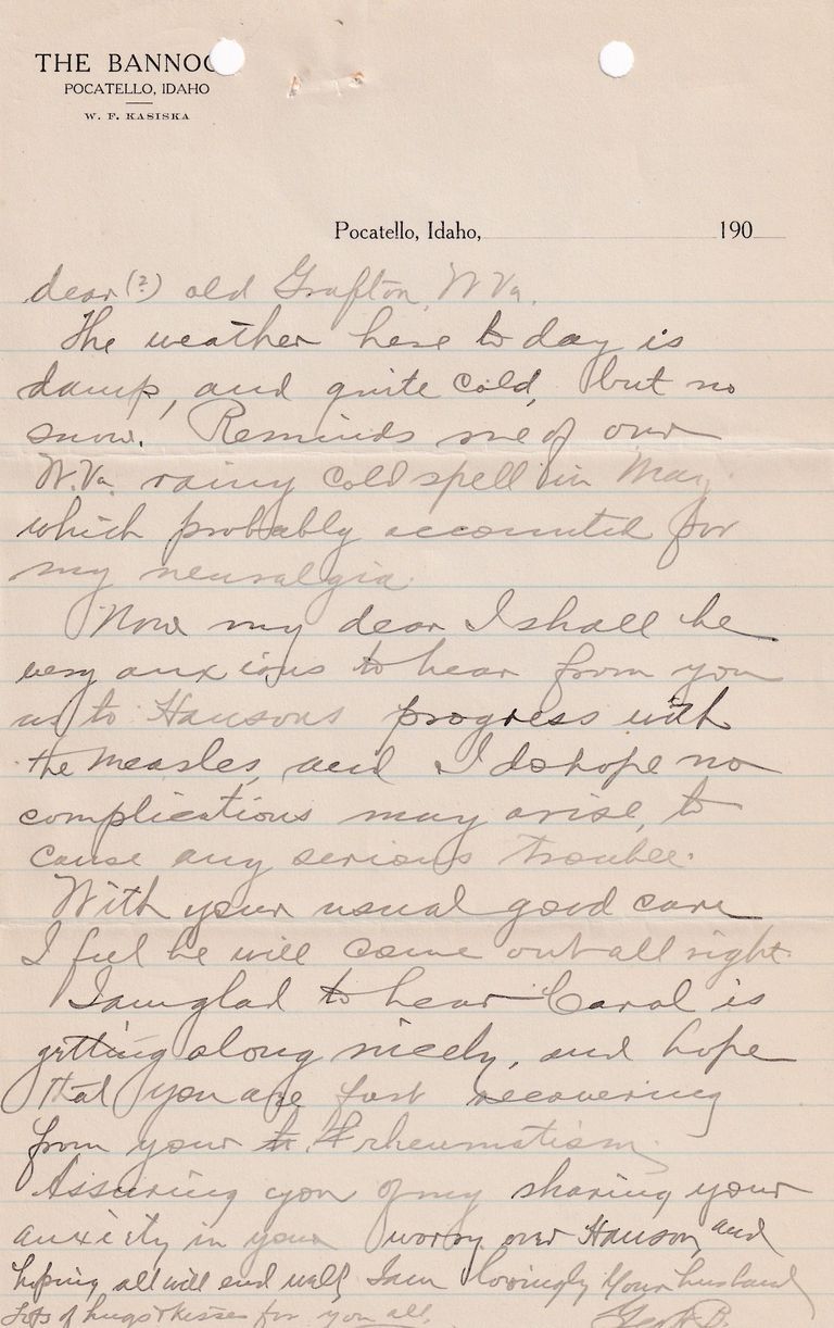 1908.5.19 - The Bannock Hotel, Pocatello, Idaho - Image 4