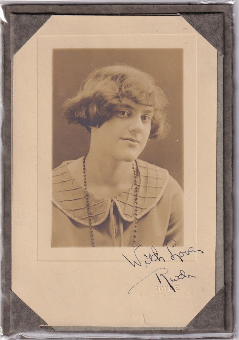 Signed Portrait of Young Woman with Bob Hairstyle — Boyce Studio