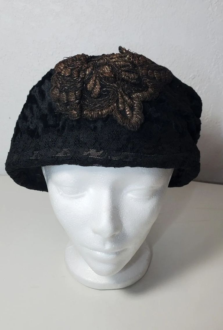 Madame Carlier Astrakhan Winter Toque, Rue de la Paix, Paris
