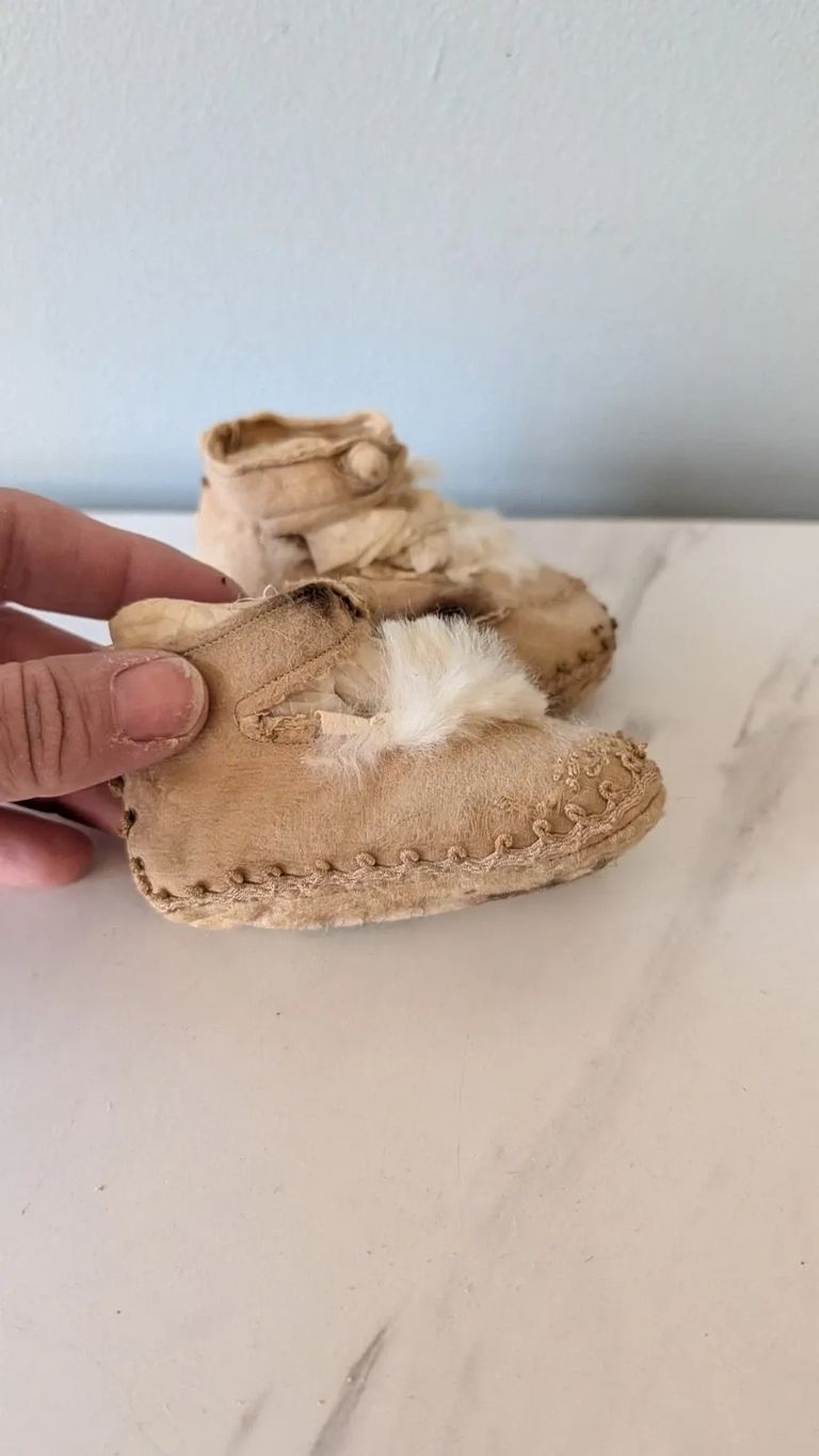 Infant / Baby Fur Shoes - Image 3