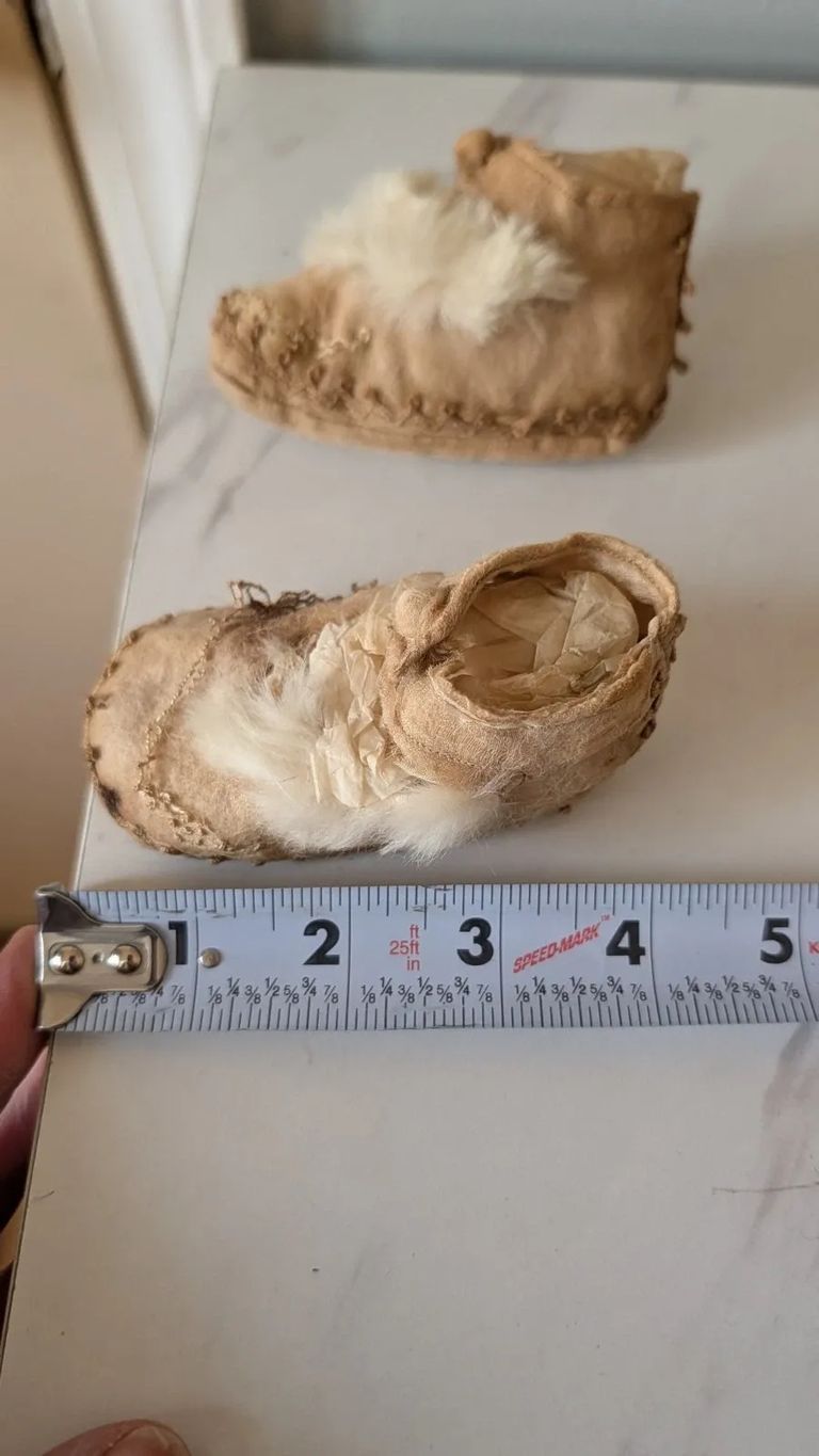 Infant / Baby Fur Shoes - Image 4