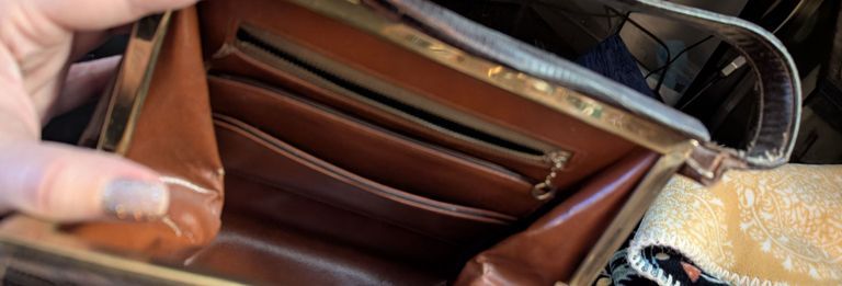 Reptile Leather Handbag - Image 3