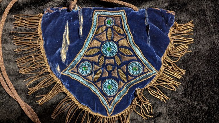 Drawstring reticule / evening bag - Image 6