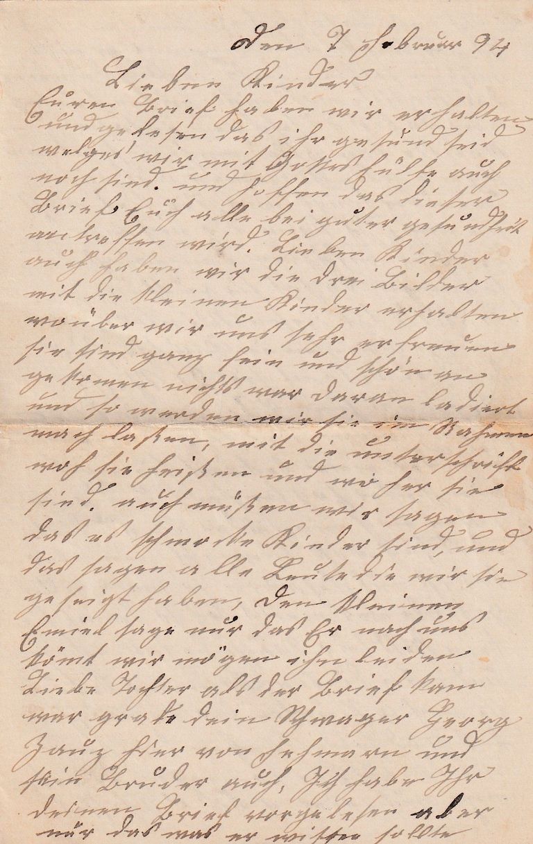 Financial Settlement Letter with Detailed Account Ledger