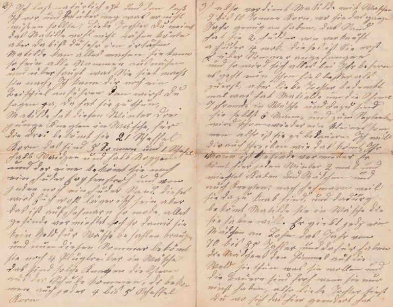Financial Settlement Letter with Detailed Account Ledger - Image 2