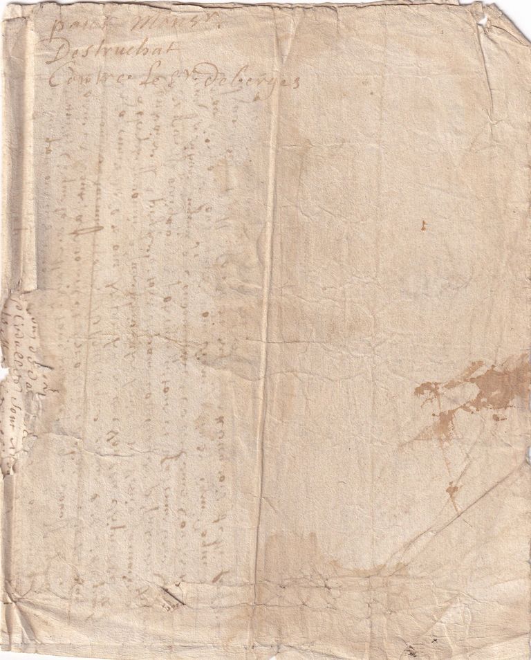 Royal Court Summons Issued by the Sénéchaussée of Limoges - Image 2