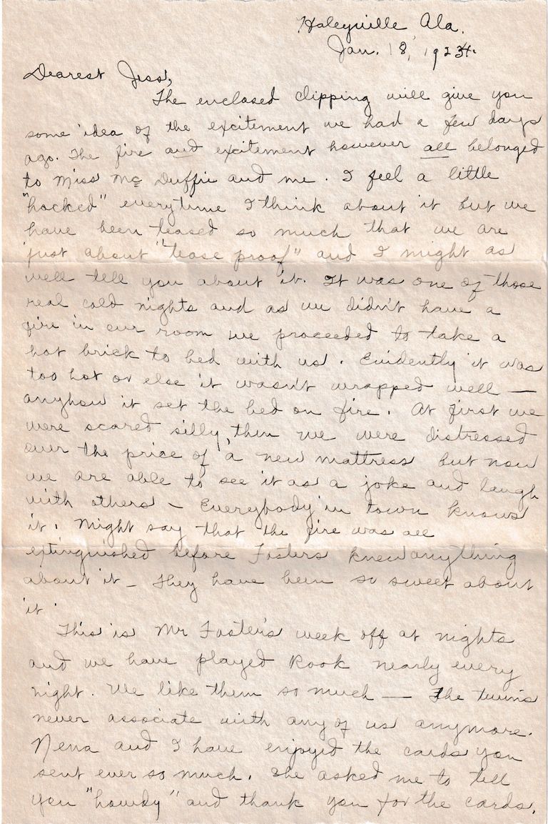 21 - 1.18.24 – Jewell L. Herron to Jesse Redyard (Haleyville, Alabama) - Image 2