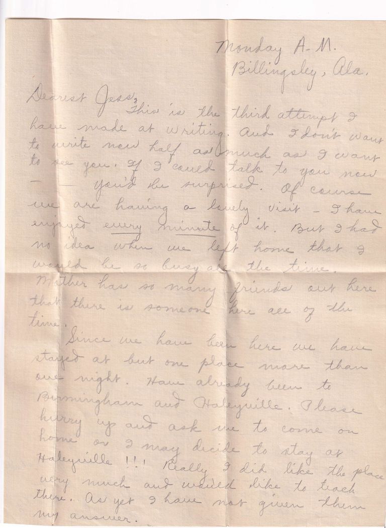 02 - 8.6.23 – Jewell L. Herron to Jesse Redyard (Billingsley, Alabama) - Image 2