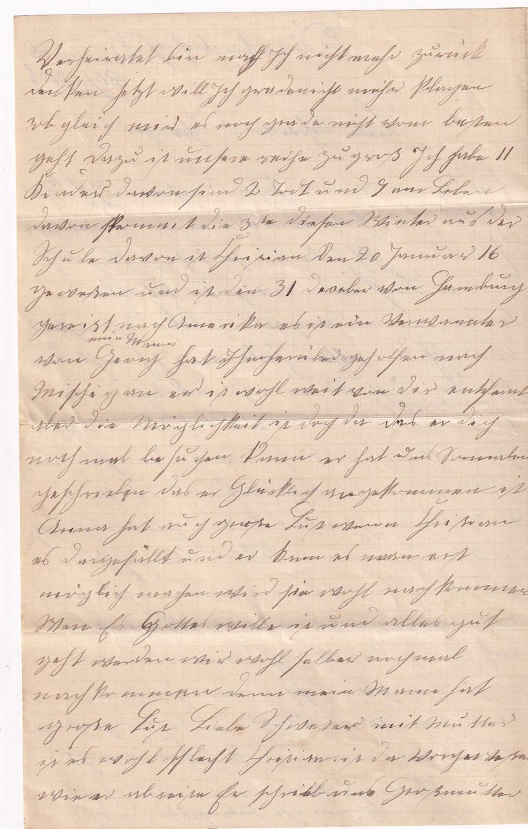 Letter from Dänischenhagen to Family Members Concerning Finances and Family News - Image 2