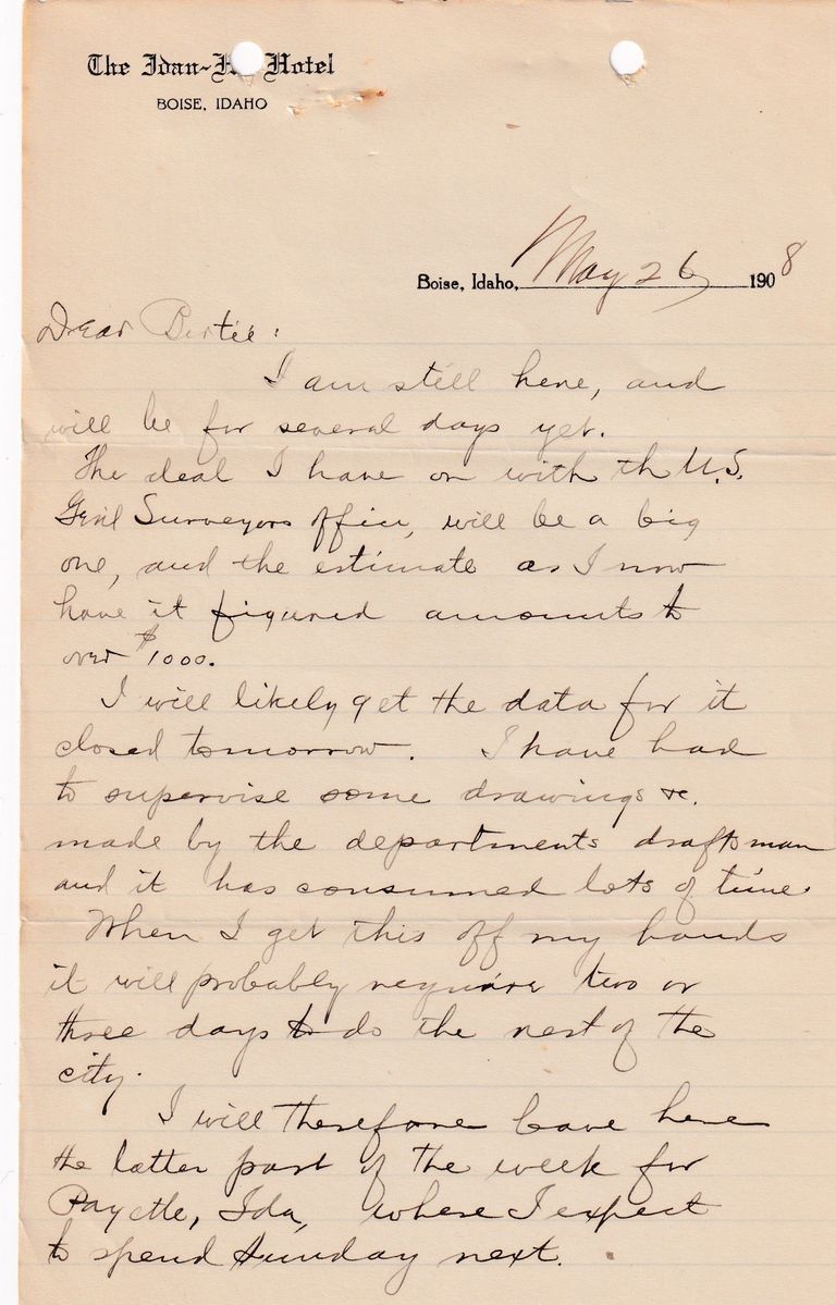 1908.5.26 - The Idan-Ho Hotel, Boise, Idaho