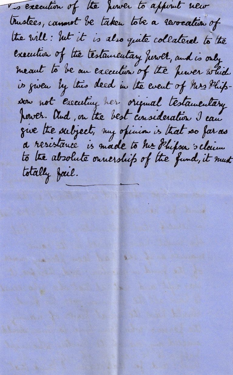 Manuscript Legal Case Notes on Trusts and Powers of Appointment - Image 14