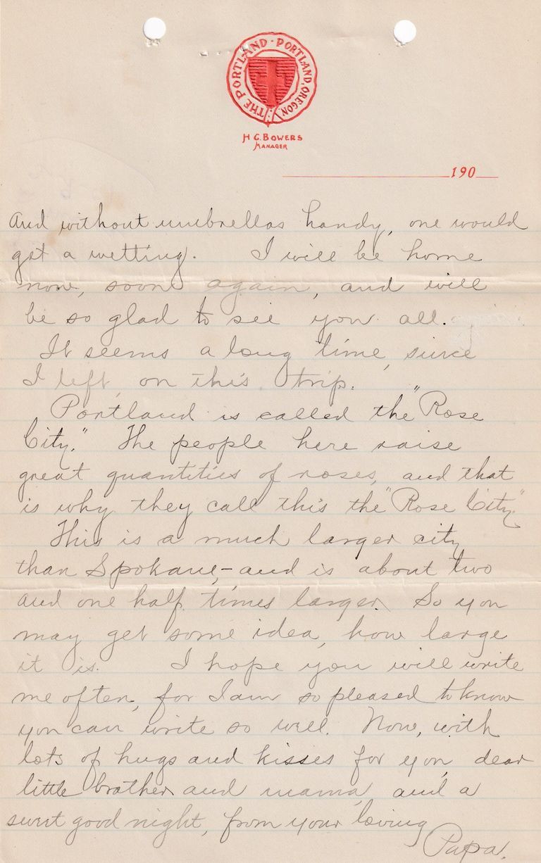 1909.2.9 – The Portland, Portland, Oregon - Image 3