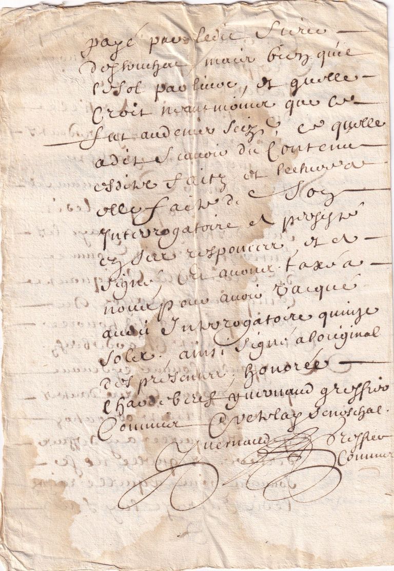 Royal Court Summons — Sénéchaussée de Limoges - Image 4