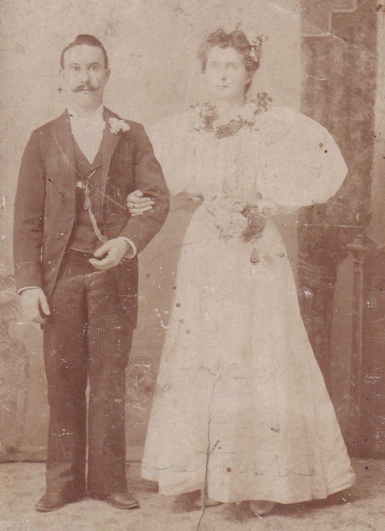 Victorian Couple - Newly Married