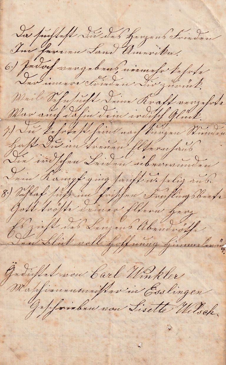 Memorial Poem for Louise Günther - Image 2