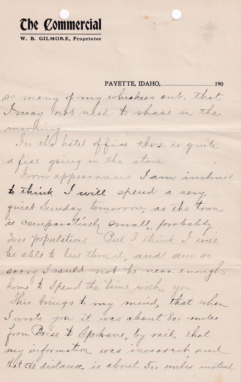 1908.5.30 - The Commercial, Payette, Idaho - Image 3