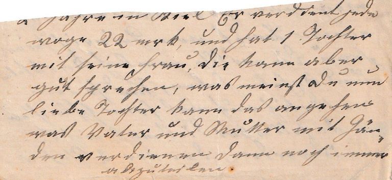 Fragments of German Family Correspondence and Mailing Envelope - Image 3