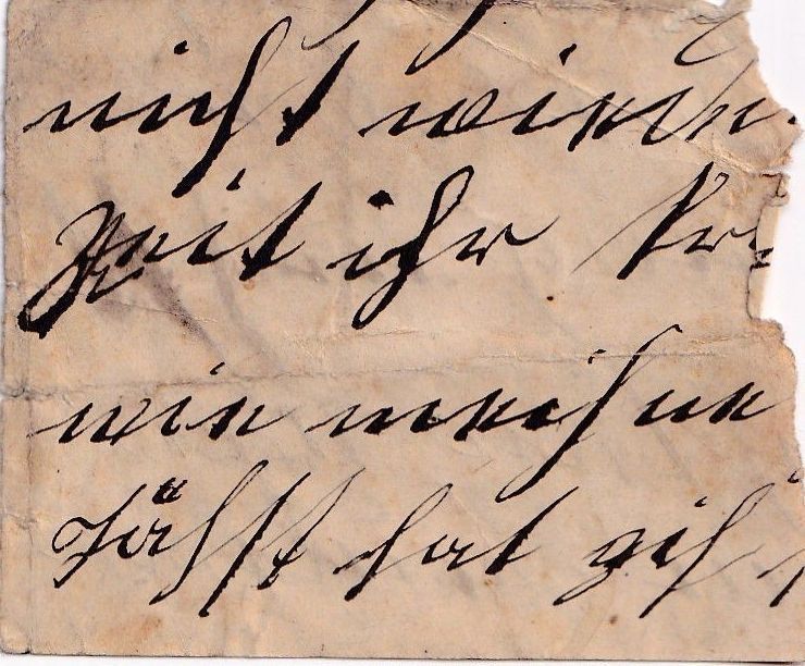 Fragments of German Family Correspondence and Mailing Envelope - Image 5
