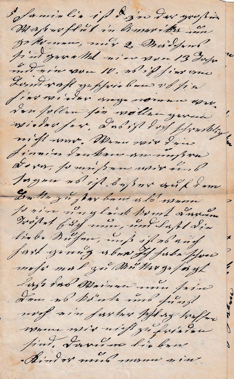 Family Letter from Kabelhorst in the Russian Empire - Image 4
