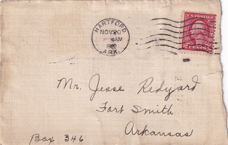14 - 11.19.22 – “This is foolish now isn’t it?” Letter to Jesse Redyard