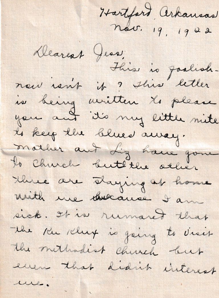14 - 11.19.22 – “This is foolish now isn’t it?” Letter to Jesse Redyard - Image 2