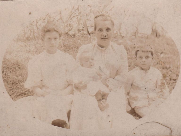 Victorian Woman and Children