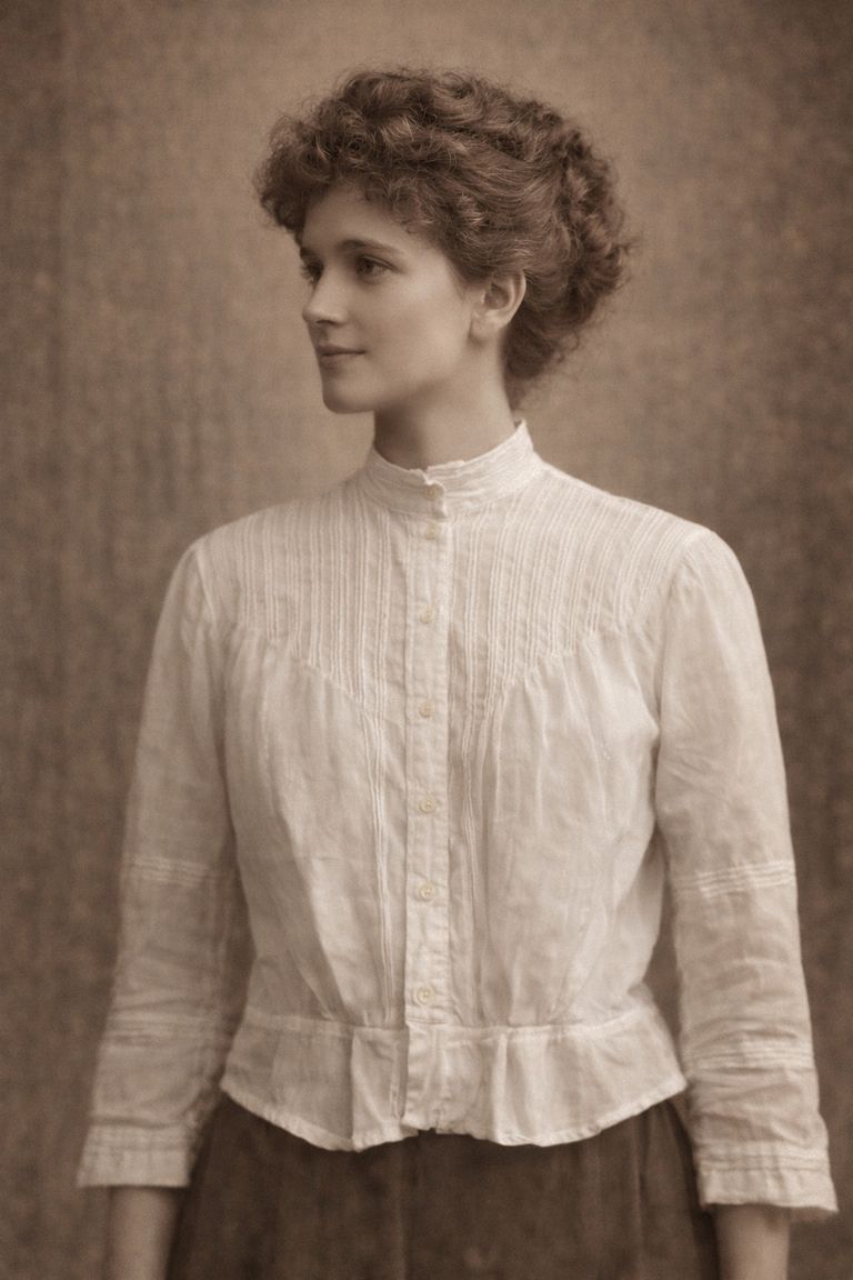 White Shirtwaist / Lingerie Blouse - Image 4