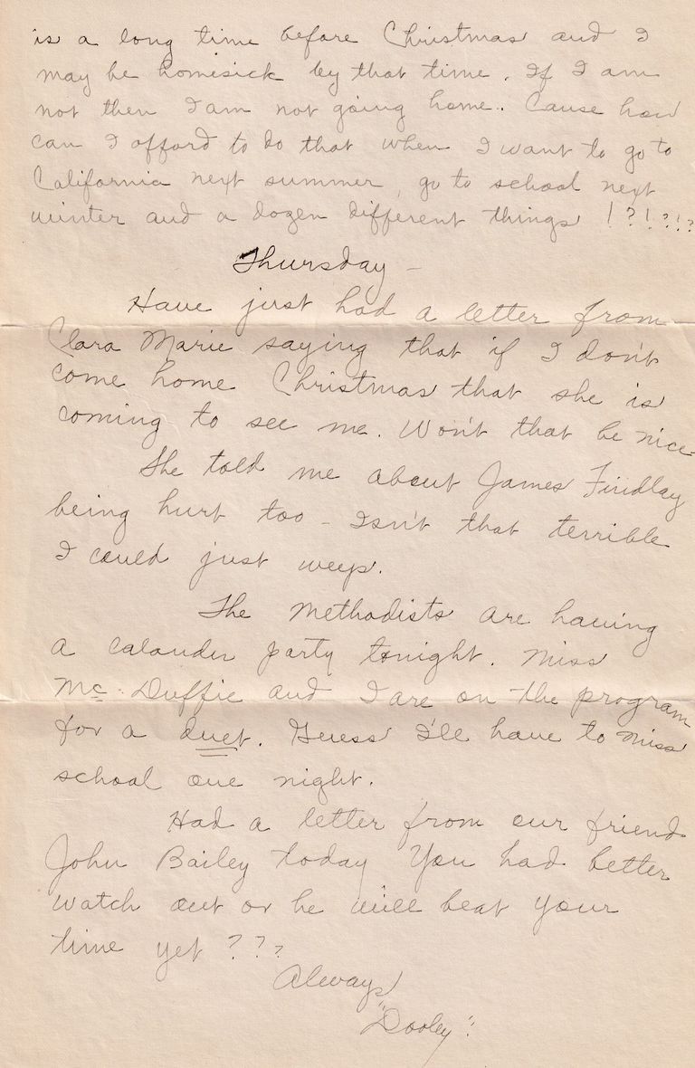 09 - 10.18.23 Ambitions and School Life – Haleyville Letter - Image 4