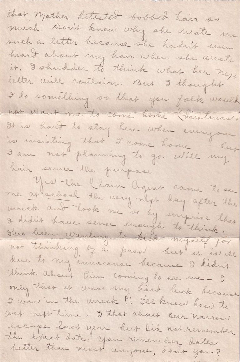 15 - 11.23.23 Letter from “Dooley” to Jesse Redyard - Image 3